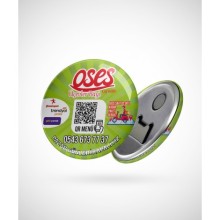 Promosyon Buton Magnet Açacaklı 58 mm (min 100 adet)