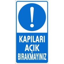 Kamelya ve Çevresini Temiz Tutalım Uyarı Tabelası - Sticker