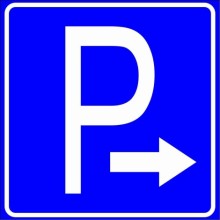 Misafir Araç Otoparkı Uyarı Tabelası - Sticker