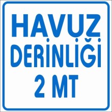 Koşmak Yasaktır Uyarı Tabelası - Metal