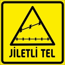 Dikkat Jiletli Tel Uyarı Tabelası - Forex