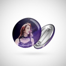 Black Pink Jisoo Buton Rozet - Çap 58 mm