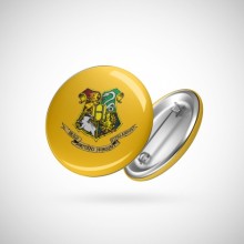 Harry Potter Logo Buton Rozet - Çap 58 mm