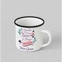 Kişiye Özel Göklerden Parça Gibisin Benim Hazinemsin Siyah Teacup - Siyah