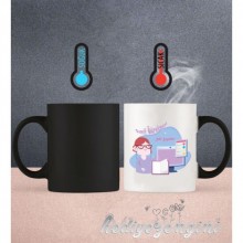 Kişiye Özel Sınıf Öğretmeni 7 Tasarımlı Sihirli Kupa