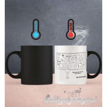 Kişiye Özel Öğretmenler Günü Tasarımlı Sihirli Kupa