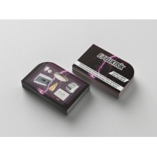 Elektrikçi Çift Taraf Tasarım Kartvizit - Yarım Daire Özel Kesim