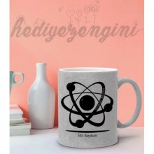 Kişiye Özel Fen Bilgisi Öğretmeni 3 Tasarımlı Gümüş Simli Kupa