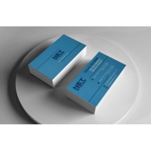 Kaşeci Çift Taraf Tasarım Kartvizit - Köşeli Kesim