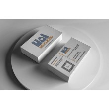 Firma Çift Taraf Tasarım Kartvizit - Köşeli Kesim