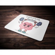 Kişiye Özel Psikiyatr Tasarımlı Mouse Pad