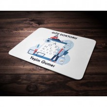 Kişiye Özel Göz Doktoru Tasarımlı Mouse Pad