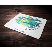Kişiye Özel Çevre Mühendisi Tasarımlı Mouse Pad