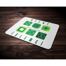 Kişiye Özel Bilgi İşlem Tasarımlı Mouse Pad