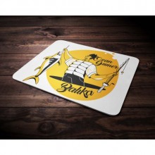 Kişiye Özel Balıkçı Tasarımlı Mouse Pad