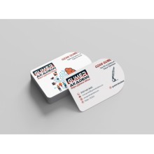 Branş Öğretmeni Çift Taraf Tasarım Kartvizit - Tam Daire Özel Kesim