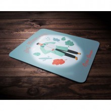 Kişiye Özel İlaç Mümessili Tasarımlı Mouse Pad