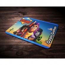 Kişiye Özel Brawl Stars 7 Tasarımlı Mouse Pad