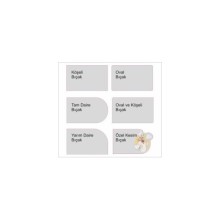 CB Fotoğraflı Çift Taraf Tasarım Kartvizit - Tam Daire Özel Kesim