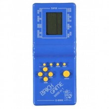 Nostaljik Tetris El Konsolu | Brick Game Konsol - Mavi