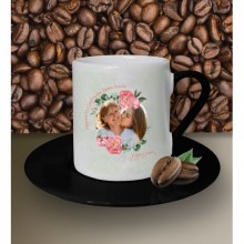 Kişiye Özel Dünyanın EnGüzel Kadını Fotoğraflı Tema Kahve Fincanı