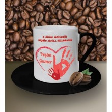 Kişiye Özel O Güzel Gözlerin Hiç Acıyla IslanmasınKahve Fincanı