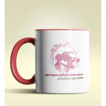 Kişiye Özel Anneler Günü Kutlu Olsun 5 Temalı Kırmızı Kupa Bardak