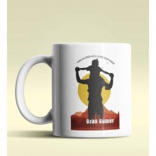 Kişiye Özel Babalar Günün Kutlu Olsun 8 Temalı Beyaz Kupa Bardak