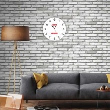 Kişiye Özel Firma Cam Duvar Saati (27 cm)