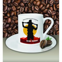 Kişiye Özel Babalar Günün Kutlu Olsun 8 Tema Beyaz Kahve Fincanı