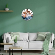 Kişiye Özel Doktor Temalı Ahşap Kapı İsimliği | Ceviz - Gümüş Gri Parlak Metal