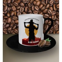 Kişiye Özel Babalar Günün Kutlu Olsun 8 Tema Beyaz Kahve Fincanı