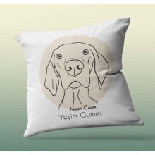 Kişiye Özel Naber Canım Tasarımlı Saten Kare Yastık