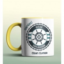 Kişiye Özel Sosyal Hizmetler Uzmanı Tema Sarı Renk Kupa