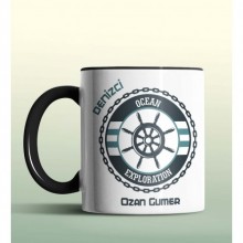 Kişiye Özel Sosyal Hizmetler Uzmanı Tema Siyah Renk Kupa