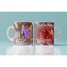 Kişiye Özel Rick and Morty 5 Beyaz Renk Kupa