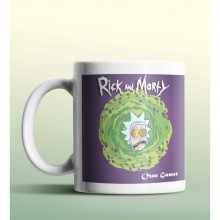 Kişiye Özel Rick and Morty Rick 3 Beyaz Renk Kupa