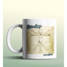 Kişiye Özel Rick and Morty Rick 2 Beyaz Renk Kupa