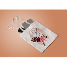 Kişiye Özel Flowers O Harfi Tema Bez Çanta